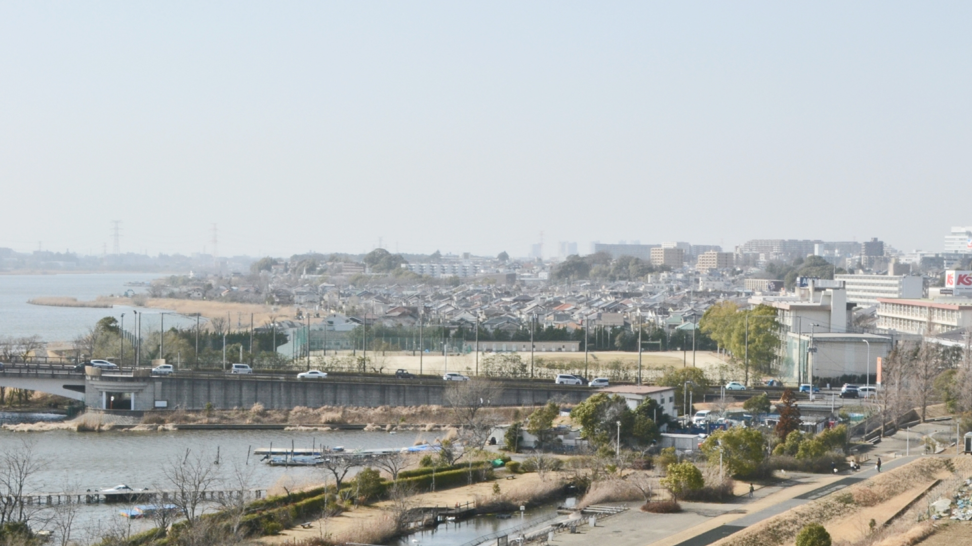 我孫子市の風景